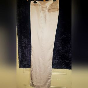 Ann Taylor. Sz 10. Cream wide legs trousers. NWT.